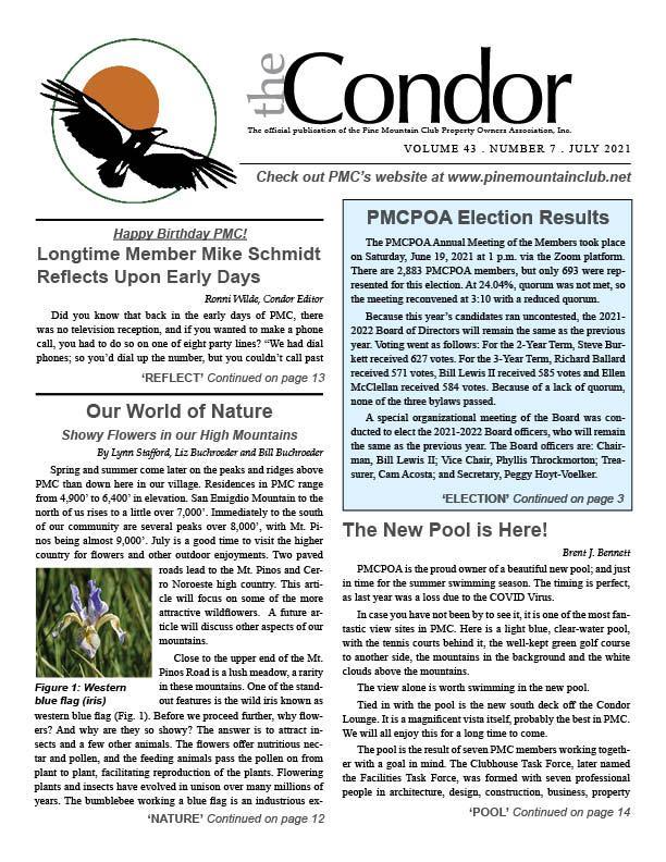 July 2021 Condor page 1