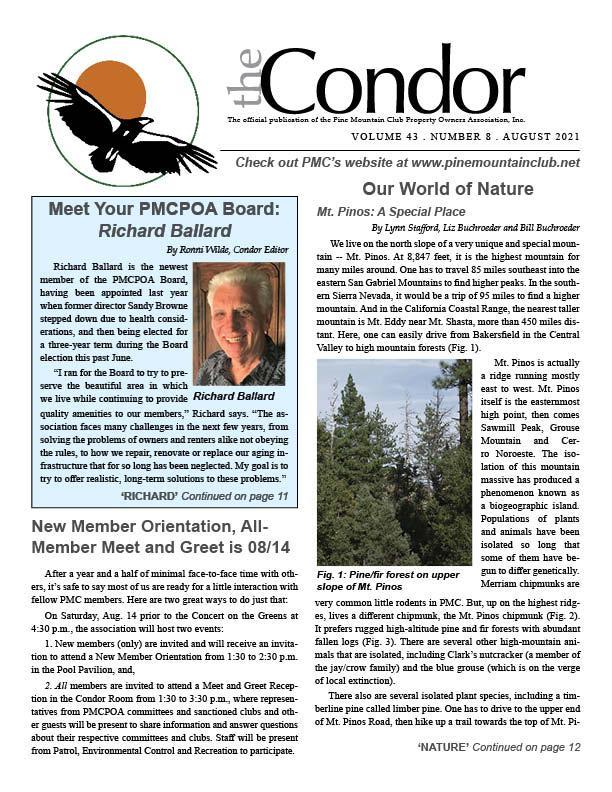 Aug. 2021 Condor page 1