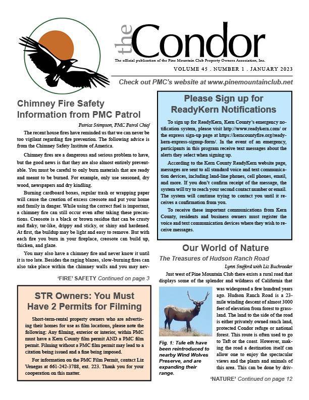 Jan. 2023 Condor page 1