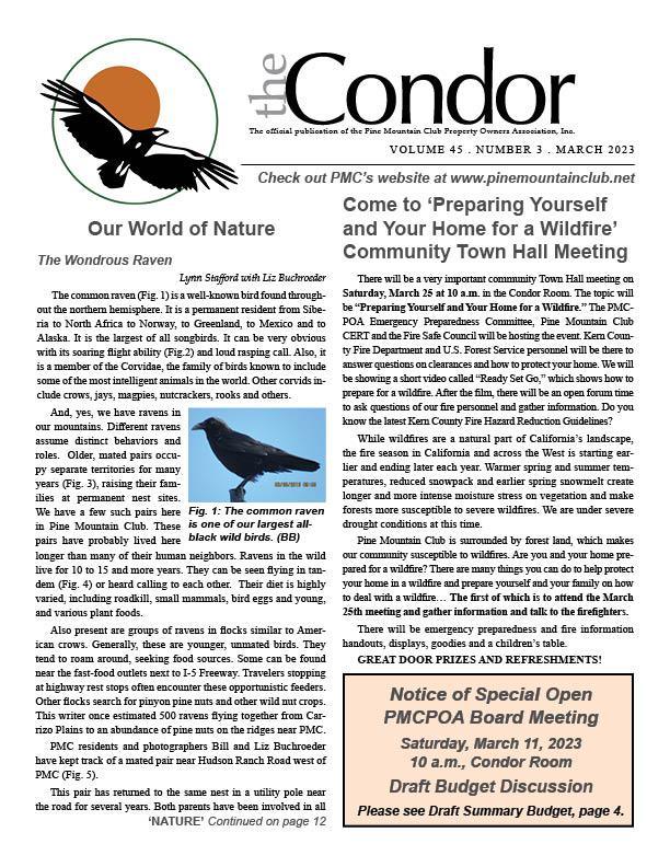 March 2023 Condor Page 1